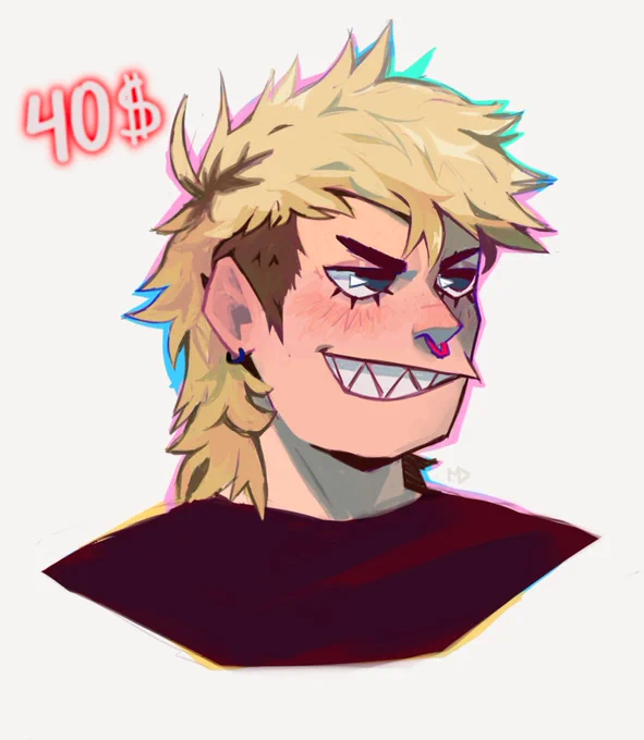 OPENING FULLCOLOR LINED DRAWINGS AND DOODLE HEADSHOTS! Dm me if interrested