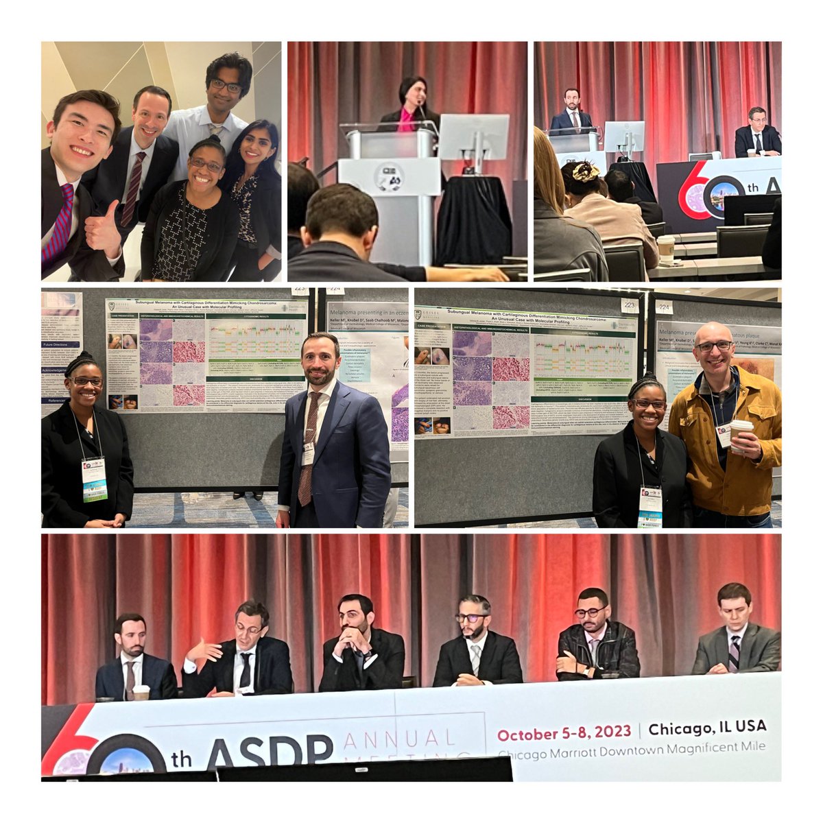 Enjoying the American Society of Dermatopathology conference (ASDP) in Chicago! Dartmouth is well represented by undergraduate students, the pathology residency/fellowship, faculty, and alumni!