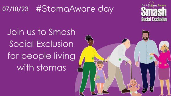 Thinking about everyone supported by #StomaAware #StomaStigma