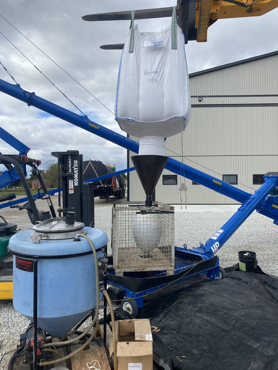 Phyter from <a href="/EndoPlantHealth/">Endo Plant Health</a> 
Kelp from <a href="/AgsolCanada/">Dave de Vries</a> 
Vermicompost extract from us. 
Hypersound from <a href="/tekmacrogersco1/">Terry Good</a> 
Wheat 2024!