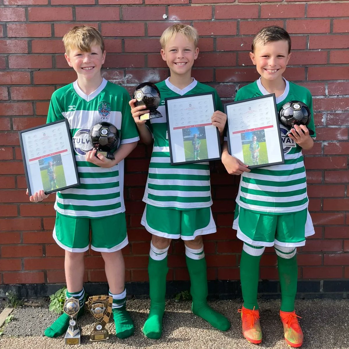 One very proud mum today, last seasons end of seasons football presentation, and my Benjamin came away with 'Parent's player' and Player's player' of the year 💚 <a href="/malvernprimary/">Malvern Primary School</a> <a href="/MissACarr/">Alex</a>