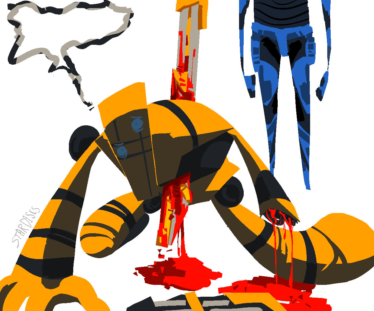 PHASEDSUN's tweet photo. Ultratober Day 7 - Swordsmachine
#Ultratober #ultrakill https://t.co/KYBDCn06IJ