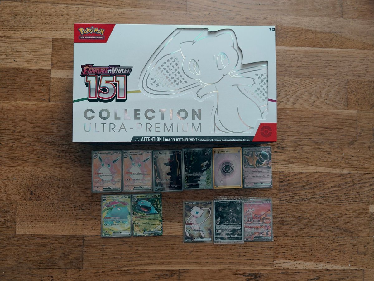 _hctits_'s tweet photo. Petite ouverture de cartes Pokémon du jour! 😁 #PokemonJCC #EV35 #Pokemon151 https://t.co/MtbV1ZZ5rG