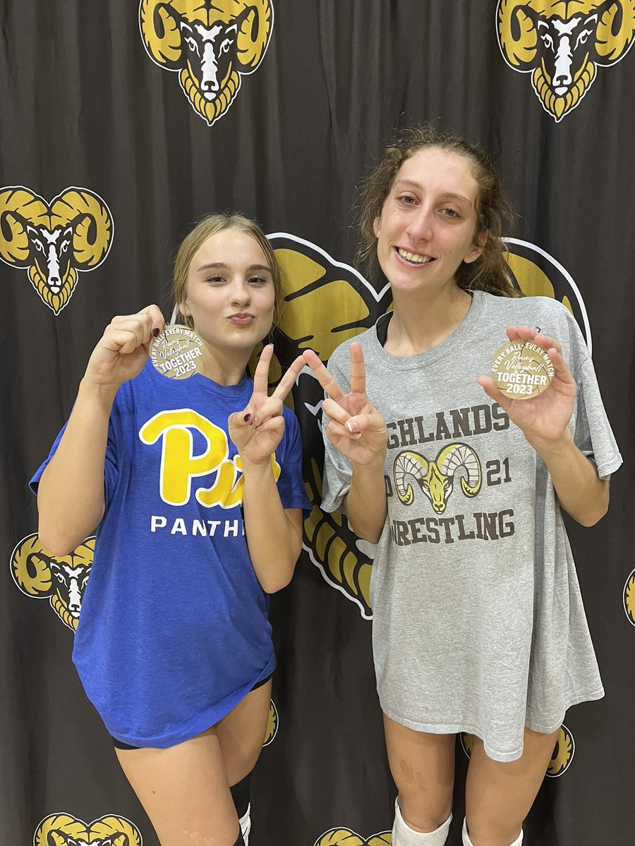 HighlandsRamsVB's tweet photo. Players of the Week for weeks 7&amp;8 - offensive leaders, defensive stars, and great teammates! #EveryBall #EveryMatch #Together! #R4L https://t.co/MmAnha9Gwy