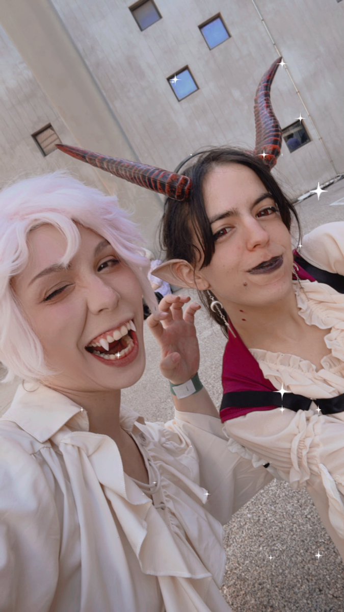 Babydoll_Fangs's tweet photo. Me and my lovely Tav 🥺 https://t.co/MYib7gOIgL
