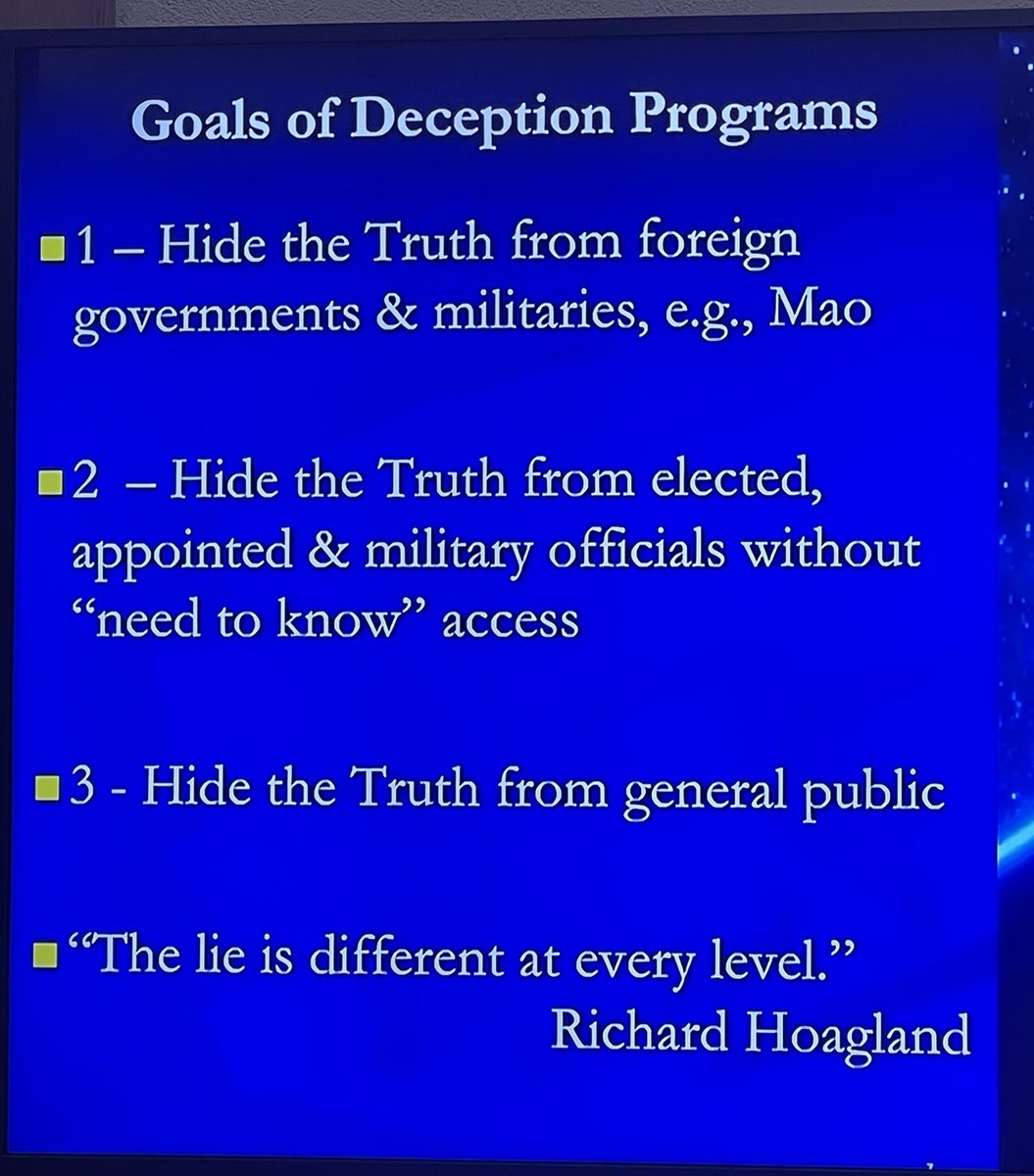 CorralGate2023's tweet image. Goals of Deception from Dr Salla webinar #exopolitics