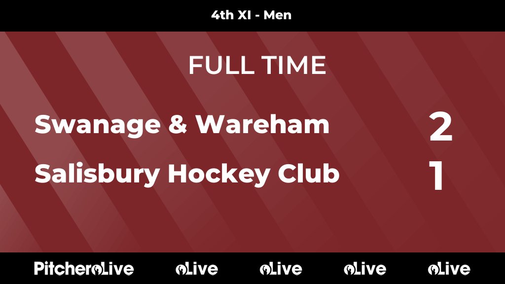 salisburyhc's tweet photo. FULL TIME: Swanage &amp; Wareham 2 - 1 Salisbury Hockey Club
#SWASAL #Pitchero
https://t.co/1veKI2uHfV https://t.co/hBwismRWOp