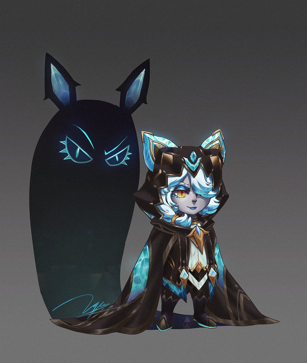 Day 2: Crystalis Motus Vex 
#skintober  #skintober2023 #LeagueOfLegends #Vex