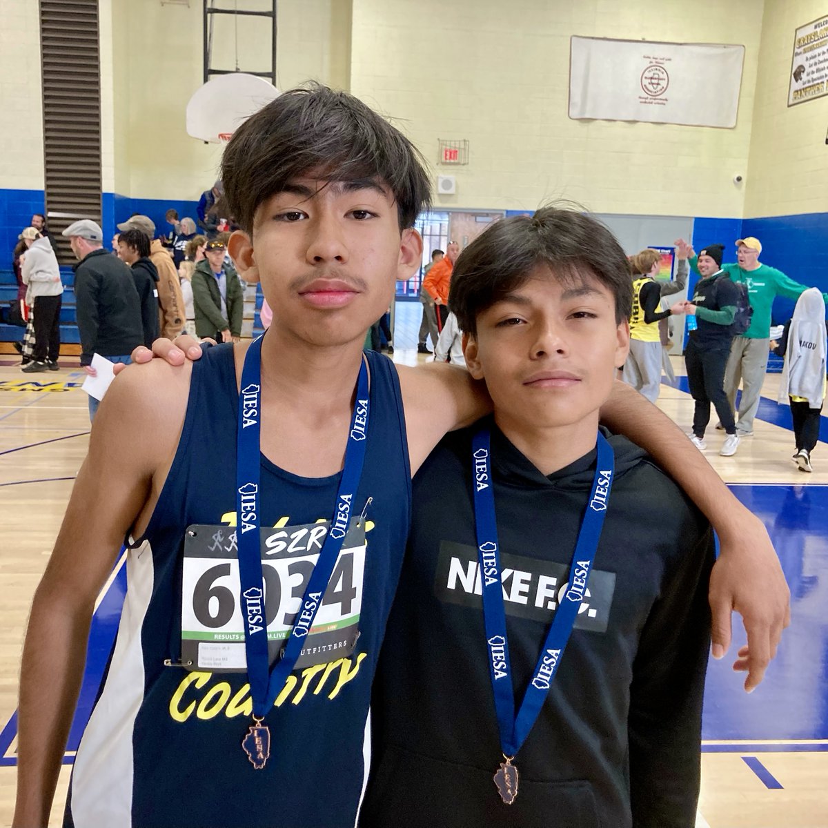 ROUNDLAKEMIDDLE's tweet photo. We are proud to announce two state bound runners! Edwin and Alex! Great Job!
#RLMSPride #RLMSWildcats116 https://t.co/HNFqH5XsWw