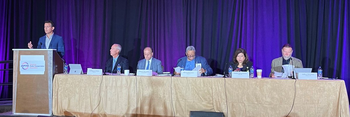 CommsTeej's tweet photo. Thank you to @APTA_info RCA Council Chair @rmelleady for updating the Board of Directors on the great work being done by APTA's members on the advocacy front, including our recent Advocacy Fly-In/Press Conference and our ongoing storytelling campaign. #APTAtransform23 #aptaEXPO https://t.co/qs3PmbK7Ep