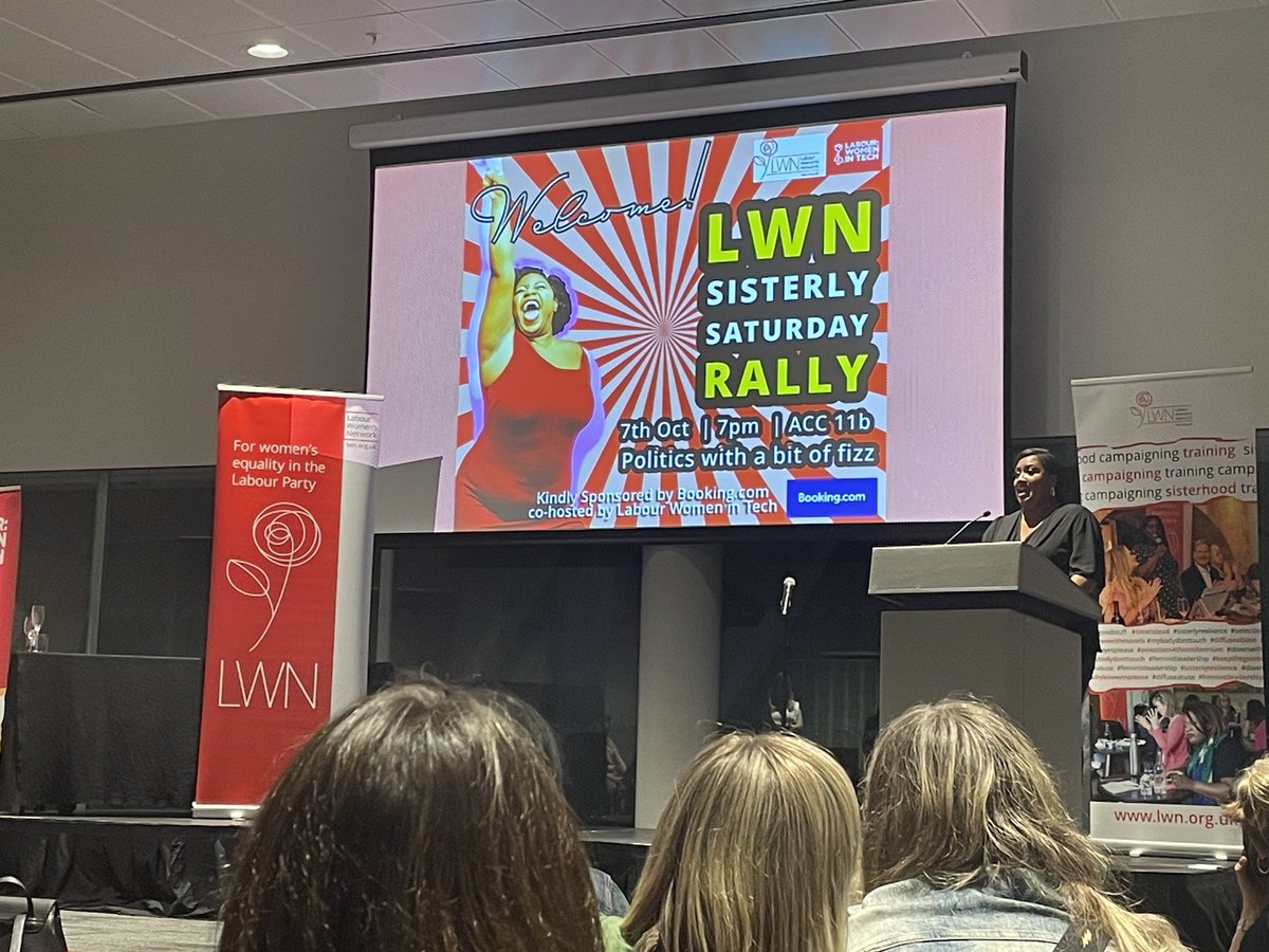 Inspiring speech, what are the Tories doing for women in this country ? What are they doing to stop violence against women @LabourWomensNet #Lab2023