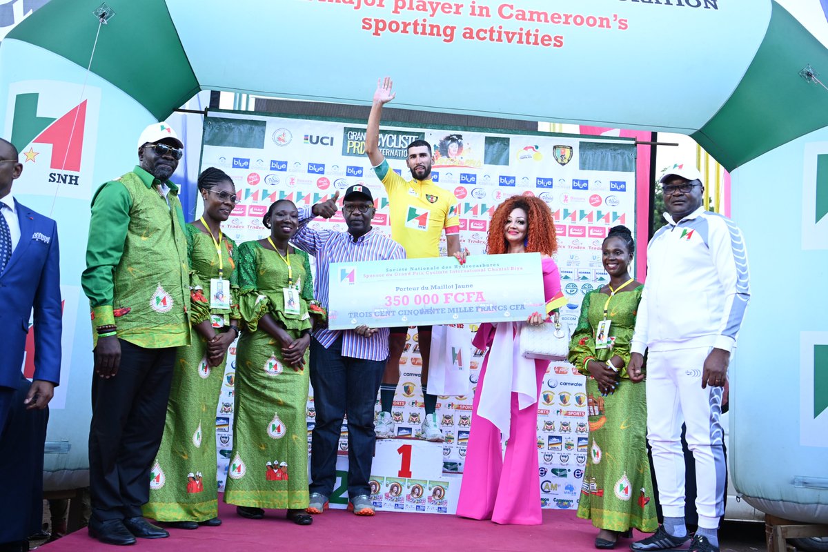 ChantalBIYA_Cmr's tweet photo. 23rd Edition of the Chantal BIYA international Cycling Tour.

23ème édition du Tour cycliste international Chantal Biya.
#ChantalBiya
#Cameroon
#Cameroun https://t.co/XCk6s6u6pf