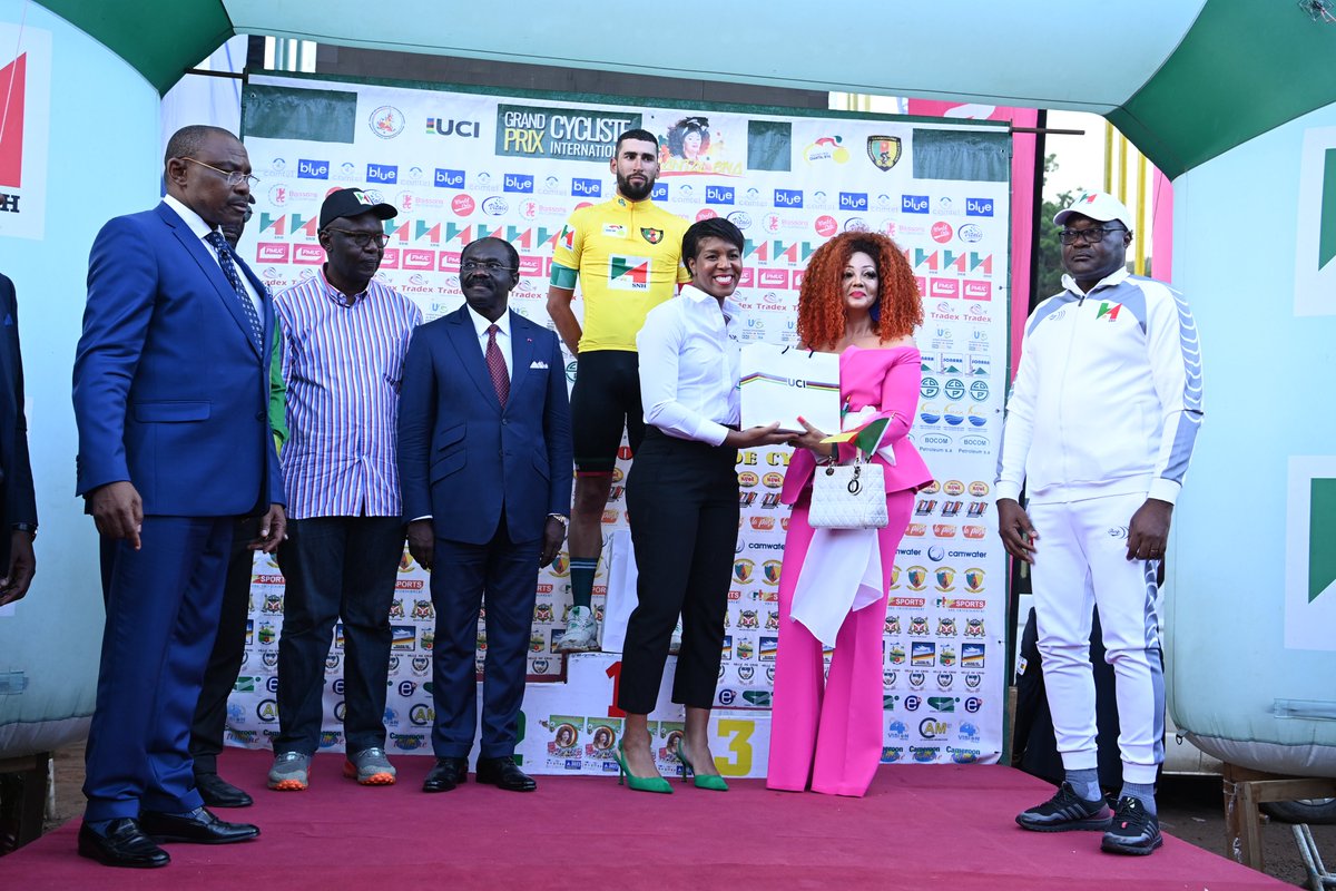 ChantalBIYA_Cmr's tweet photo. 23rd Edition of the Chantal BIYA international Cycling Tour.

23ème édition du Tour cycliste international Chantal Biya.
#ChantalBiya
#Cameroon
#Cameroun https://t.co/XCk6s6u6pf