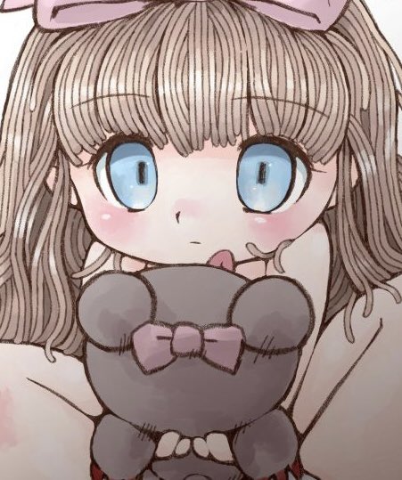 「ヘアをうどんっぽく描くのが好きなのは昔みた絵本の影響でしょうね。 」|しるくれのイラスト