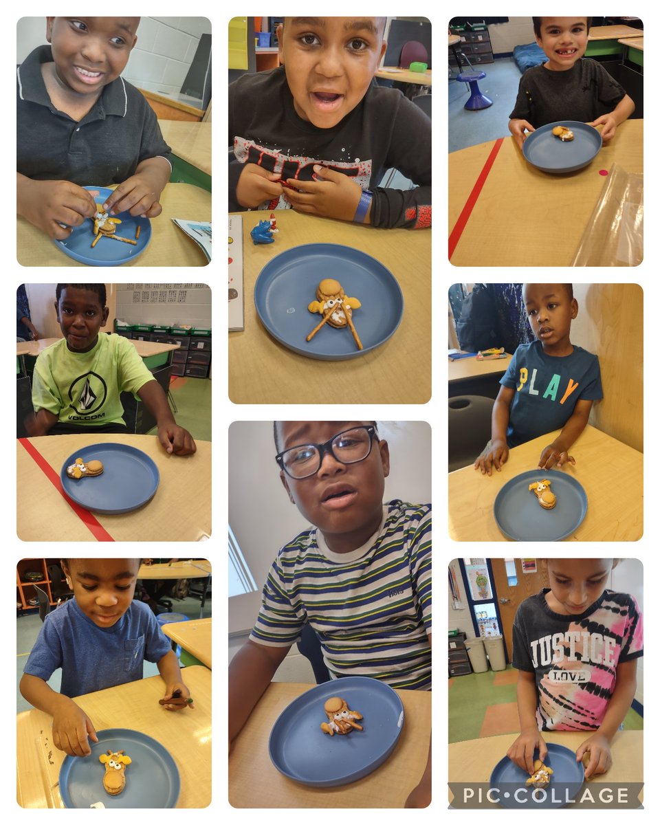 Mrs_Spurlin's tweet photo. Giraffe 🦒 Snack! #visualrecipe The kids are loving this weekly activity! ❤️ https://t.co/nyAKu2Eb8G