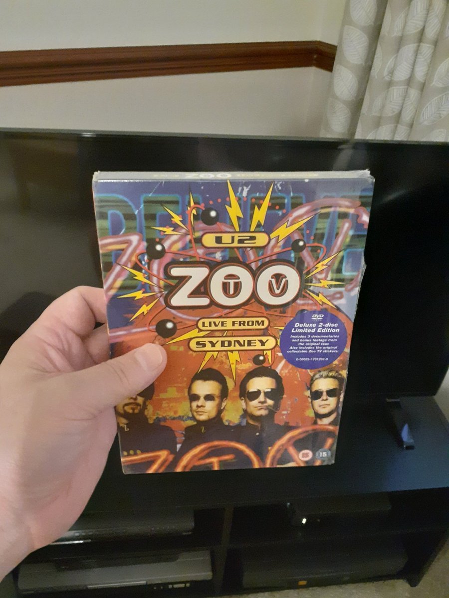 Keef_B_1's tweet photo. Last night we watched #POPMART, tonight it's #ZooTV.
Everything You Know Is Wrong.
#U2 #WatchMoreTVπΊ #NowPlayingοΈ #NowWatching #DVD #TV #tvtime #music #musicislife #SaturdayNight #SaturdayVibes #BeKind #KeepGoing #KeepTheFaith #love
@U2
πβ€β https://t.co/jk8zwocCuU