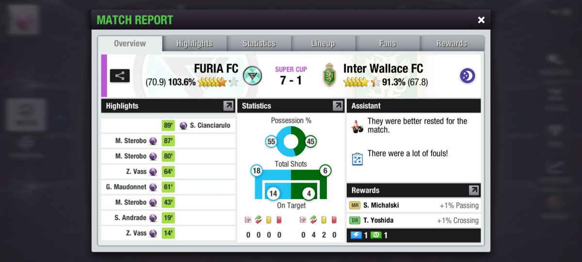 Inter Wallace FC 🇺🇲 • ON BREAK tweet media