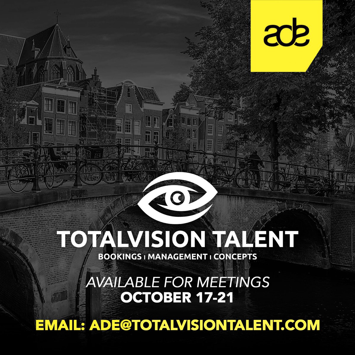 🇳🇱 See you at <a href="/ADE_NL/">AmsterdamDanceEvent</a>! #AmsterdamDanceEvent