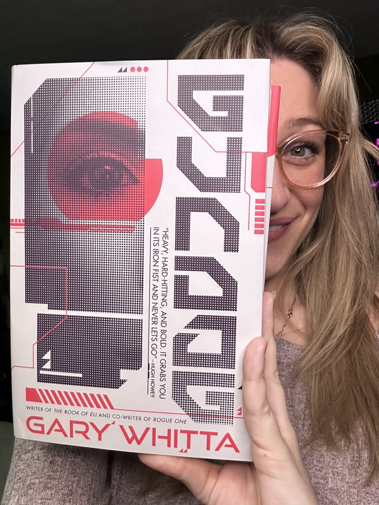 3llebelle's tweet photo. Look what I have!!! @garywhitta Wrote an AMAZING story and we have a signed copy to give away on stream today!! 

Come join us to enter! If you haven’t checked out Gundog YOU NEED TO!! 
Links 👇 https://t.co/TbYI0BtIWB