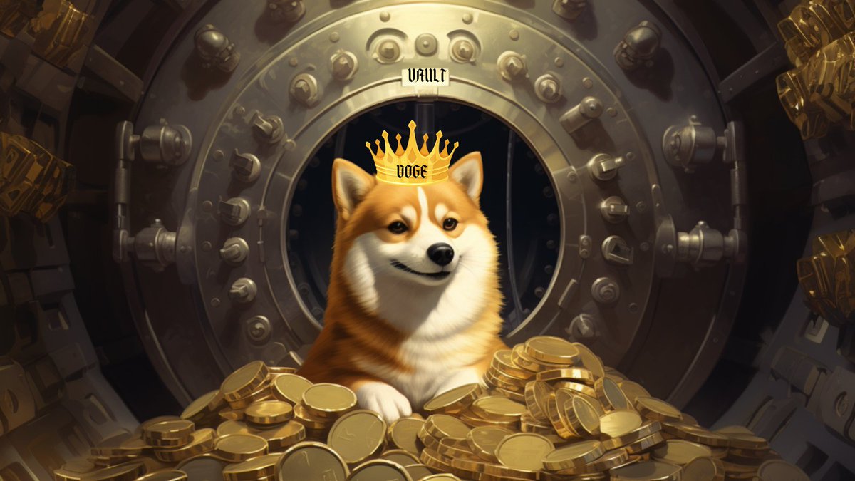 In a realm where numbers dance and play, 
A vault of secrets hides away. 
Guarded by Doge, loyal and true, 
A cryptic haven for funds anew.