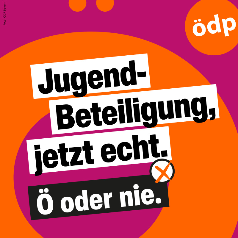 U18-Wahl: Eine Wahl nur zum Üben ohne Folgen. Bringt das was? Besser: Ein Jugend-Bürgerrat der vor der Wahl zusammenkommt und Anträge ausarbeitet und einer davon muss vom Landtag behandelt werden:
oedp-bayern.de/aktuelles/komp…
Bernhard G. Suttner #ÖDP #orangeaktiv #kompassorange