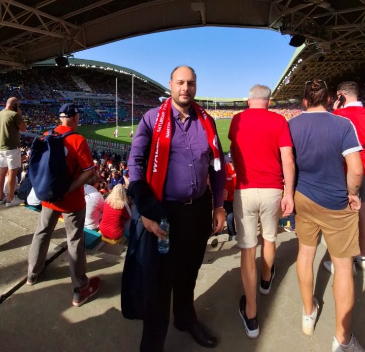GauthierBouchet's tweet photo. À Nantes, stade de la Beaujoire, pour le match Pays de Galles-Géorgie de la Coupe du monde de rugby. 43-19 !
#RWC2023 #WALvGEO https://t.co/i0AHLfOPxS