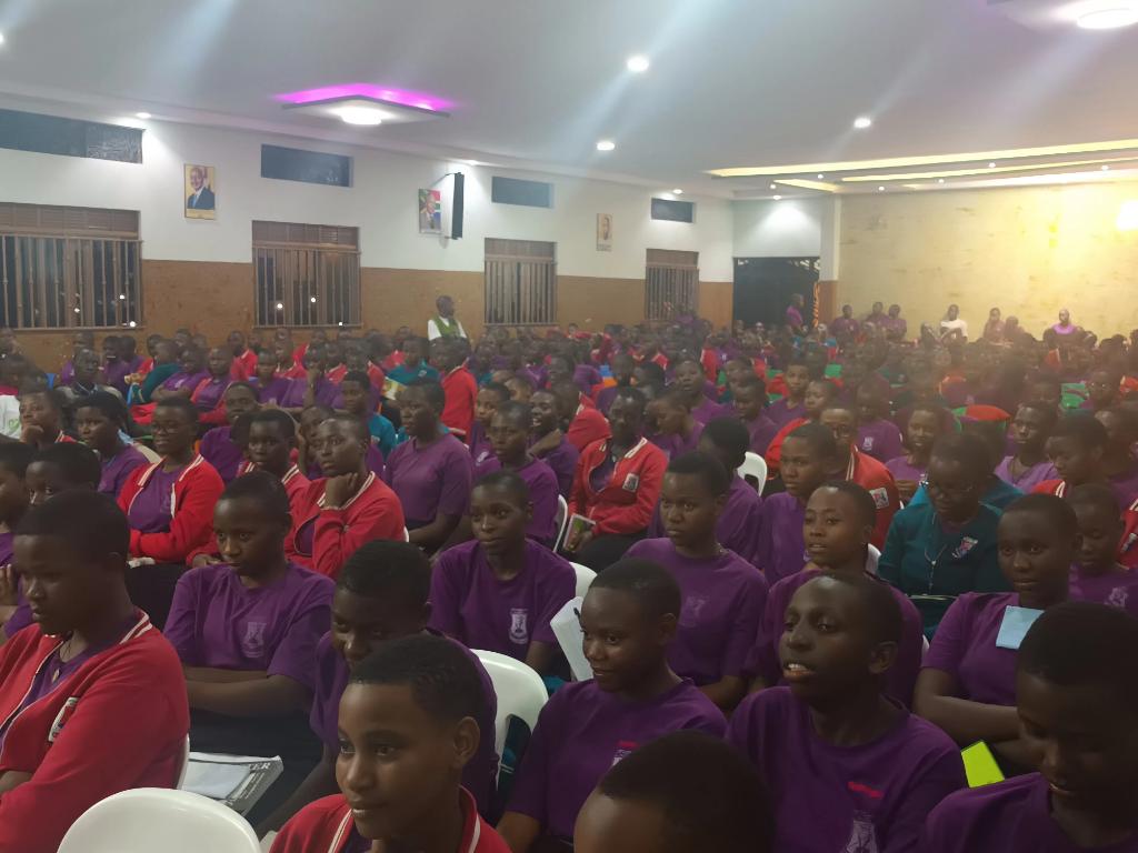 JMutamba256's tweet photo. Tonight,  I've addressed students of St. Kalemba SS, Villa Maria in Greater Masaka on the topic :
 "Friendship - your social capital" https://t.co/fMCrTtN6Nt