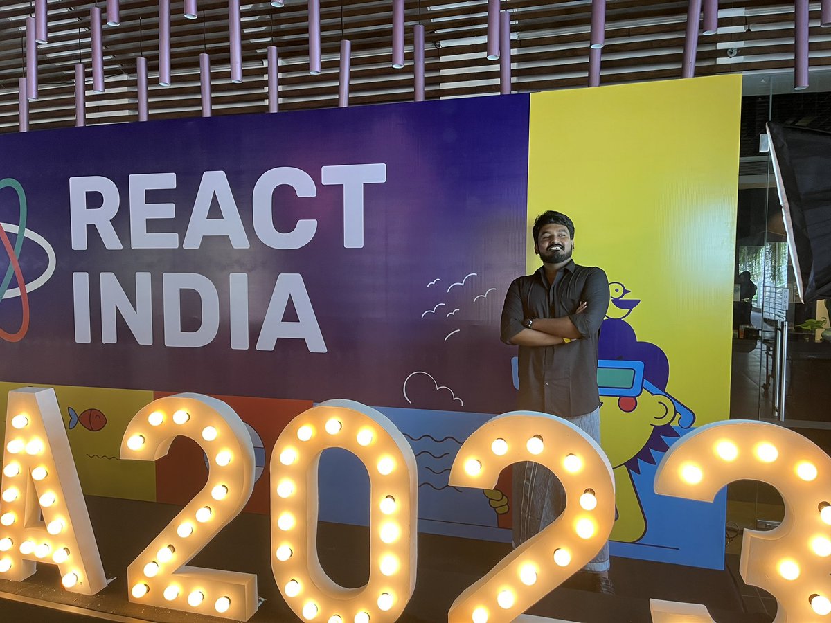 _mdsadiq's tweet photo. It was fun filled, energy packed and informative weekend with @react_india conf. Amazing connections . Wouldn’t have been great without these guy as well. https://t.co/RrisZbZGNh