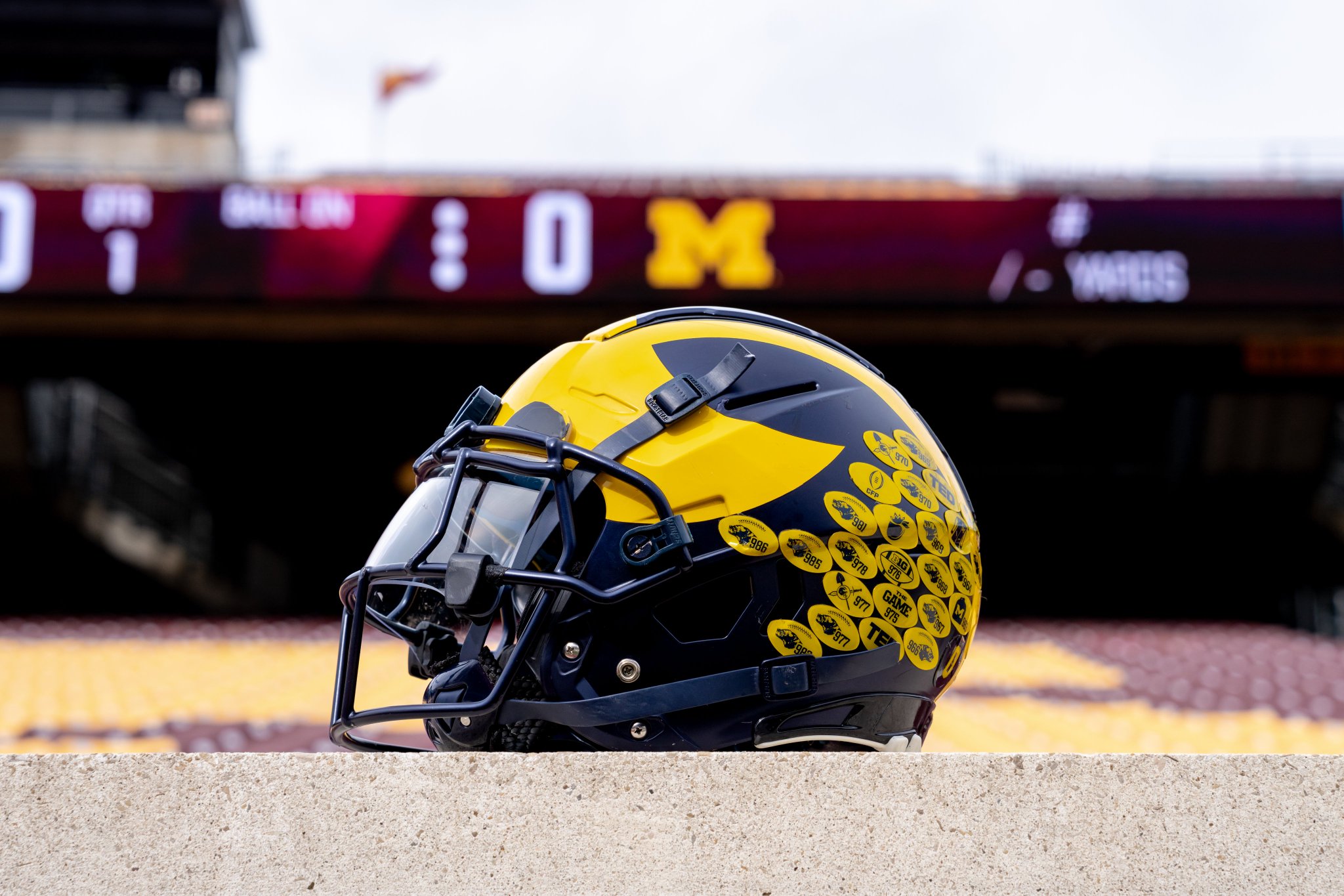 Michigan helmets cheap 2019
