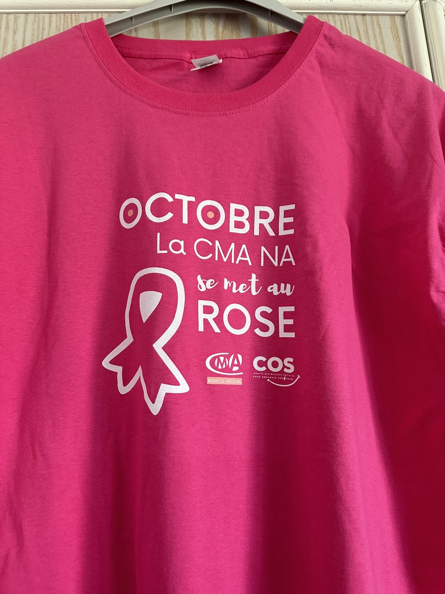 La #CMA se met en rose , cet après-midi à <a href="/rochefort/">Rochefort</a> marche de 7 km. 💖 une belle équipe de collaboratrices 🙌#octobrerose2023
<a href="/CMA17LAROCHELLE/">CMA 17</a> <a href="/CMA_NAquitaine/">CMA Nouvelle-Aquitaine</a> #cmatoujoursausoutien