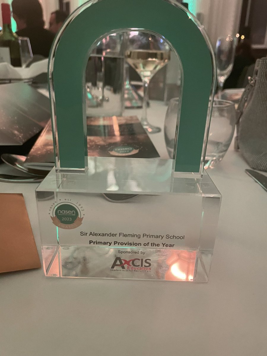 lisapigg's tweet photo. Proud to be winners of primary provision of the year 2023 @AlexFlemingSch @nasen_org #nasenawards2023
Proud of our team xx https://t.co/B08uRJnflS