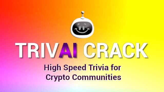 TrivAICrack's tweet photo. @Thorshammergems Why not play some #TrivAI in the meantime and win some free ETH in our community while you wait?!!? 🔥🔥🔥 https://t.co/EJwdftJbZf