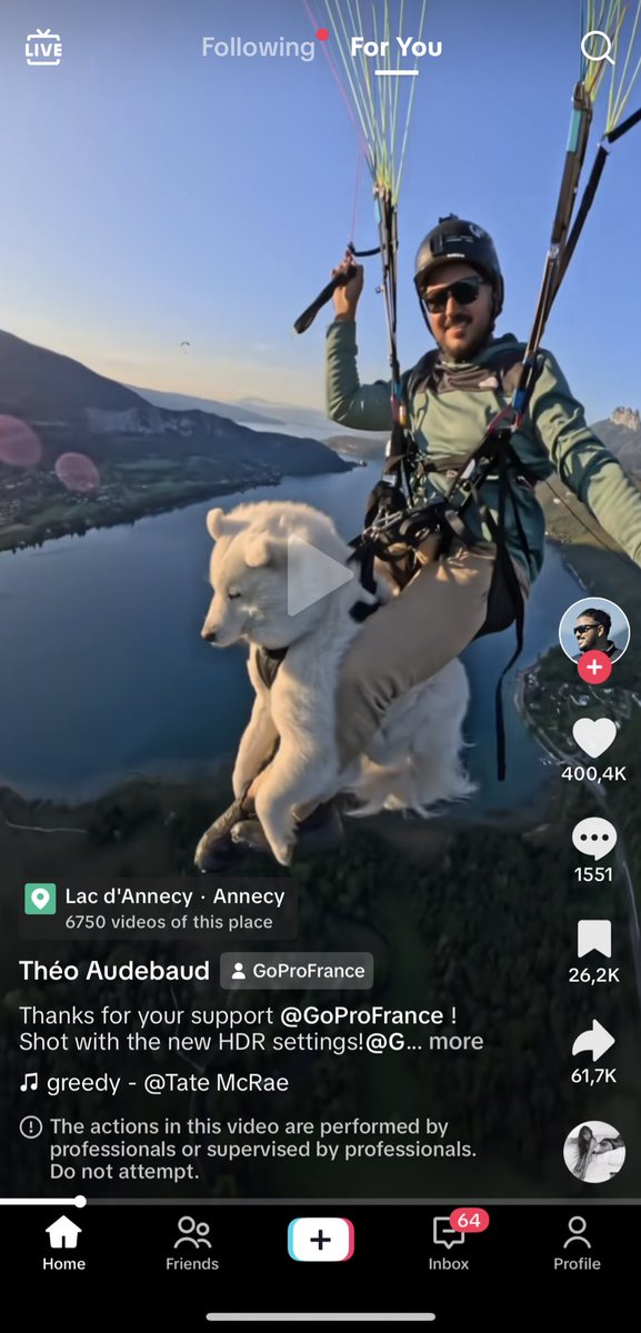 MsInefable's tweet photo. Pero a quién cojones se le ocurre que es una buena idea llevarse a su perro a hacer paracaidismo. Lo de llevar a nuestros animales a todas partes con nosotros tiene que tener unos limites porque estos NO son humanos, hacerles hacer esto NO esta bien https://t.co/HxuTFyTnRW