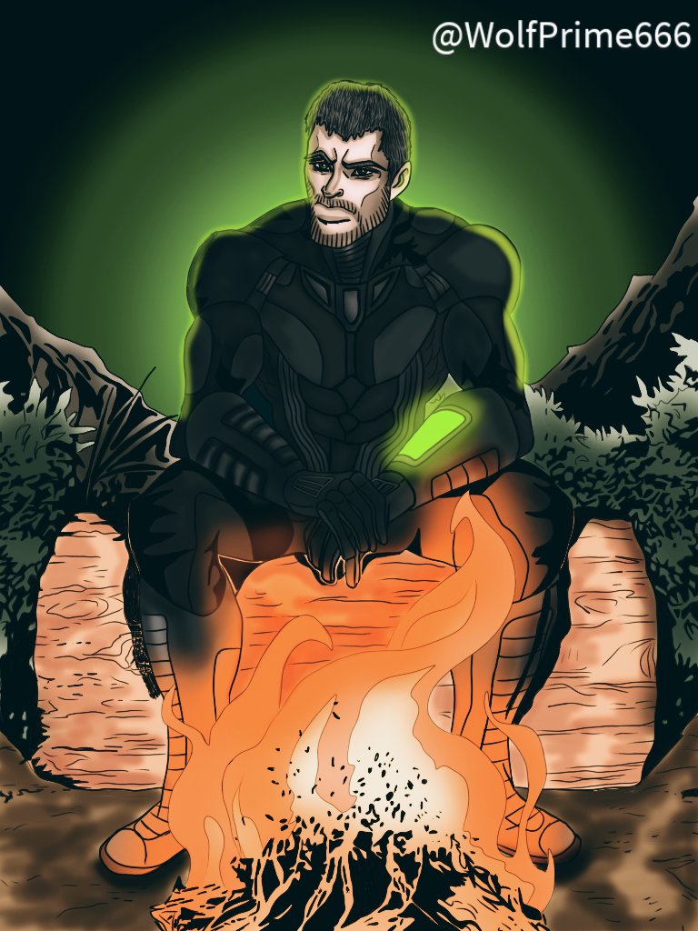 Alright!!! Day 7 "Camping" is ready!!!🥹🥹🥹 Man, I thought I wouldn't get it on time.🤭🤭🤭  Sam Fisher / Zero camping for a mission inside the forest. Hope You like it.🥺🥺🥺💚🖤💚🖤💚🖤 #siegetober #SplinterCell #SamFisher #R6Community #WeR6community #R6Zero #RainbowSixSiege