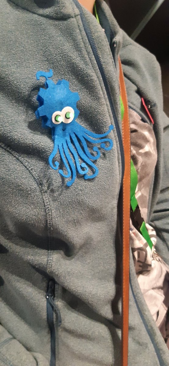 También tuvimos #pulpolovers anónimos, pero que hicieron muy buen trabajo, como ésta: 💙🐙💙