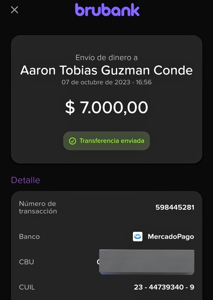 harrxygirl's tweet photo. Hola! Busco a una persona con este nombre y dni, por favor realice una transferencia sin querer y necesito la plata ya que soy estudiante y era para mis servicios del departamento. Agradezco difundir @VivireNuevaCba https://t.co/eSK5JvbbIK