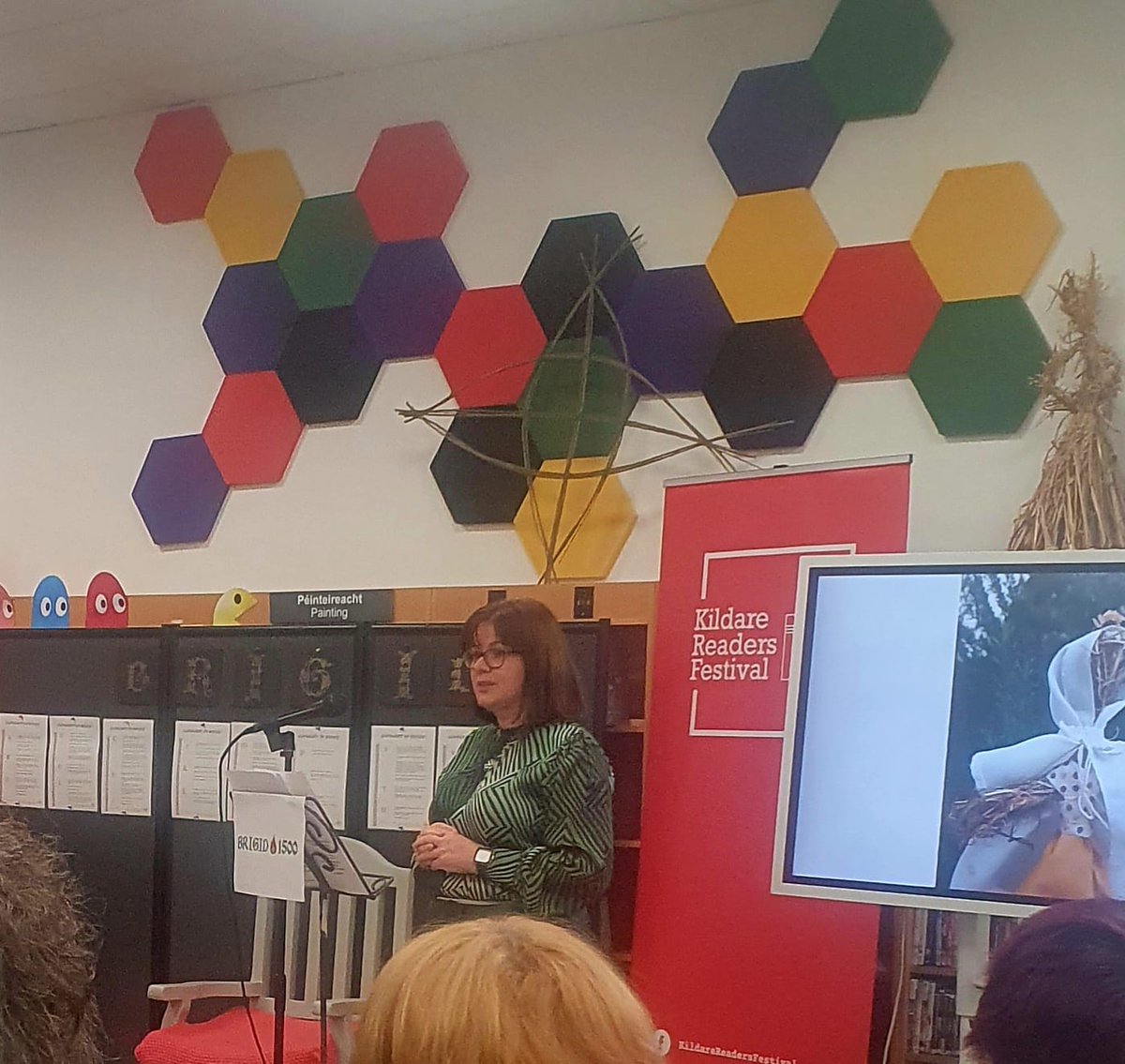 Goldie207's tweet photo. It was joy and inspiring to participate in Kildare Reader Festival. The passion and innovation amazing#eithnehand #gerrystembridge #kathleenmurray https://t.co/SfGWARAr2R