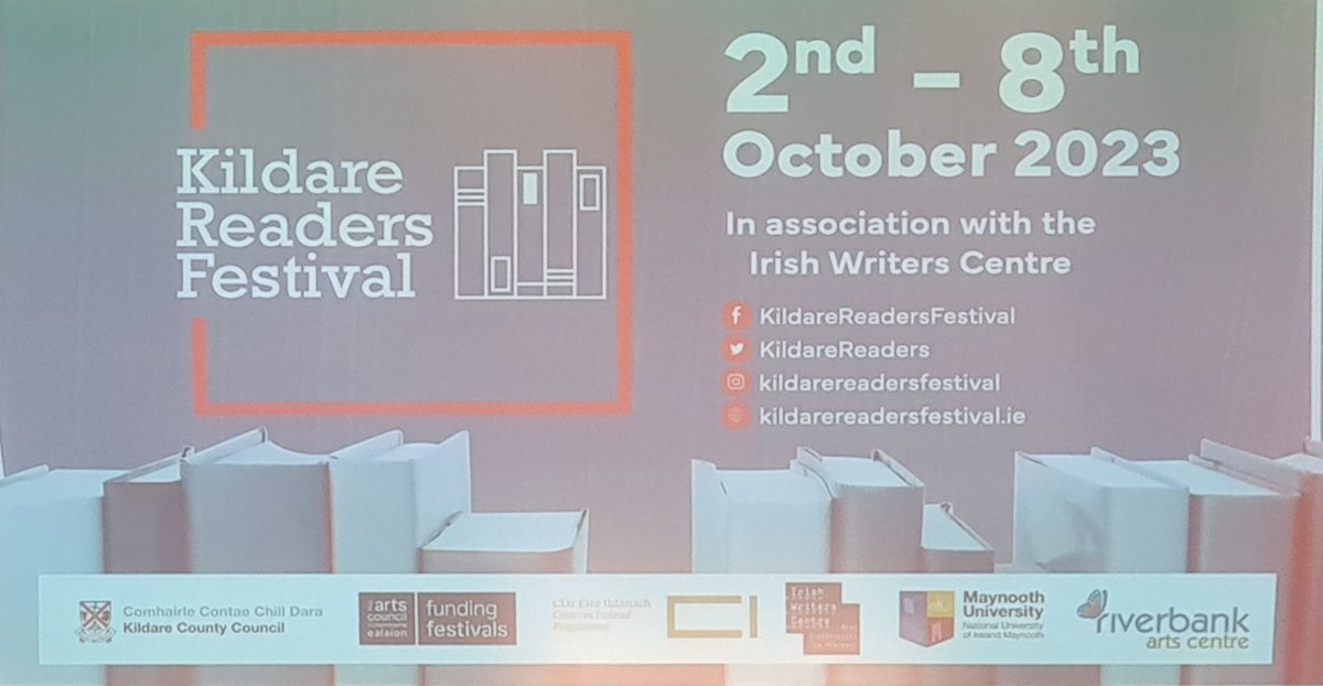 Goldie207's tweet photo. It was joy and inspiring to participate in Kildare Reader Festival. The passion and innovation amazing#eithnehand #gerrystembridge #kathleenmurray https://t.co/SfGWARAr2R