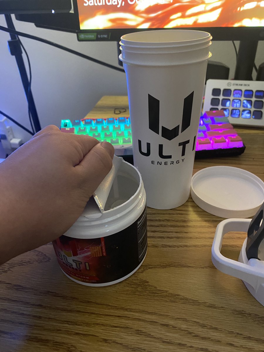 That new @ULTI_Supps smell! Also we streamin on Twitch! See you there on twitch.tv/mrdavistv