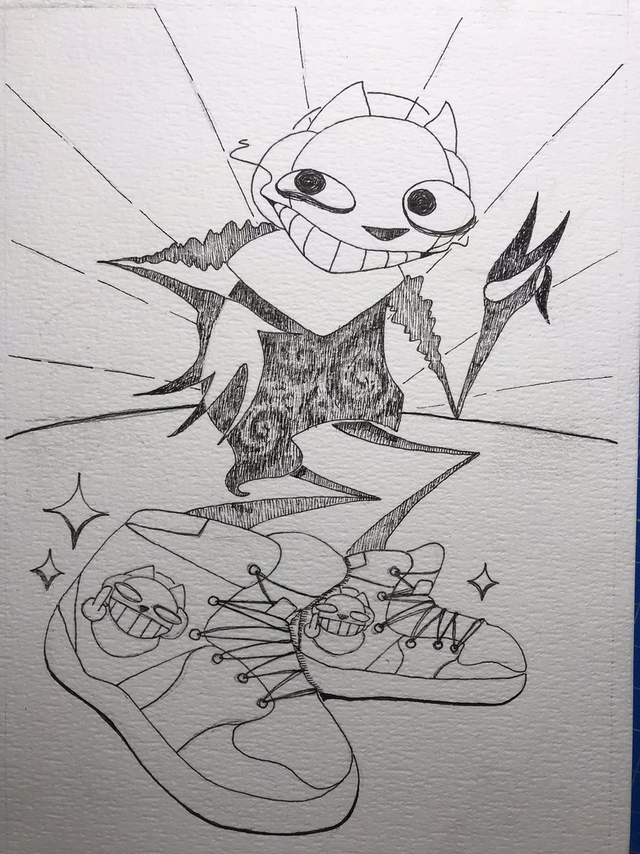 phew still got it day 7 drip #Inktober