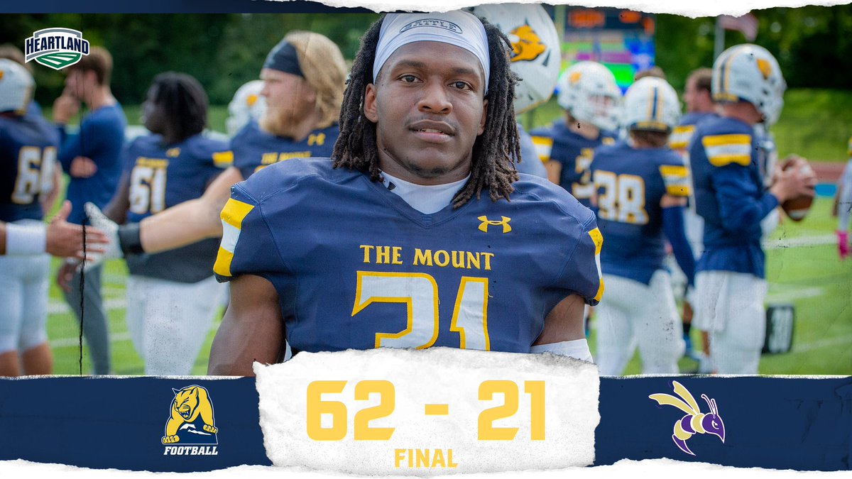 MSJ_Lions's tweet photo. FB| FINAL Lions win 62-21 over Defiance on the road, move to 4-1 on the regular season and 2-0 in the @HCACDIII . https://t.co/5O0eur9KUd