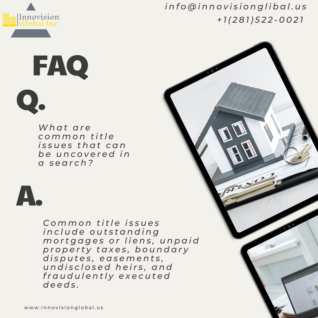 Title Searches Unveiled! 📜🔍 Get answers to your frequently asked questions about this essential step in real estate. Knowledge is key when it comes to property transactions! 💼🏡 #titlesearchfaqs #realestatetips #propertyknowledge #realestateessentials 
#homebuyersguide