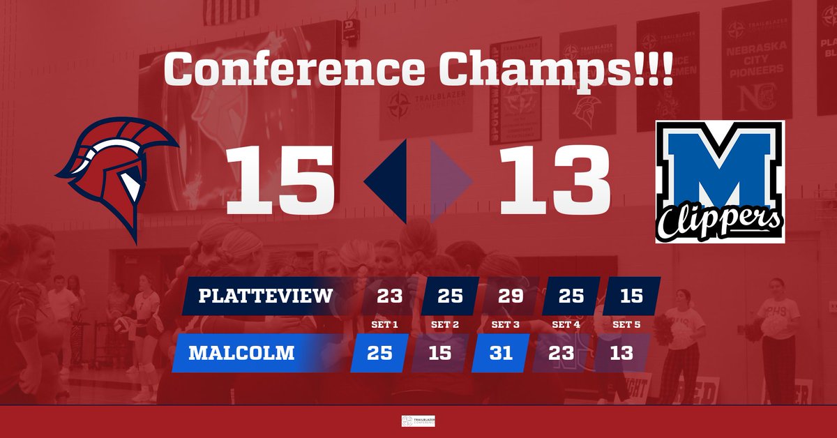 Trojans win the conference championship!!!! Great match between two great teams.