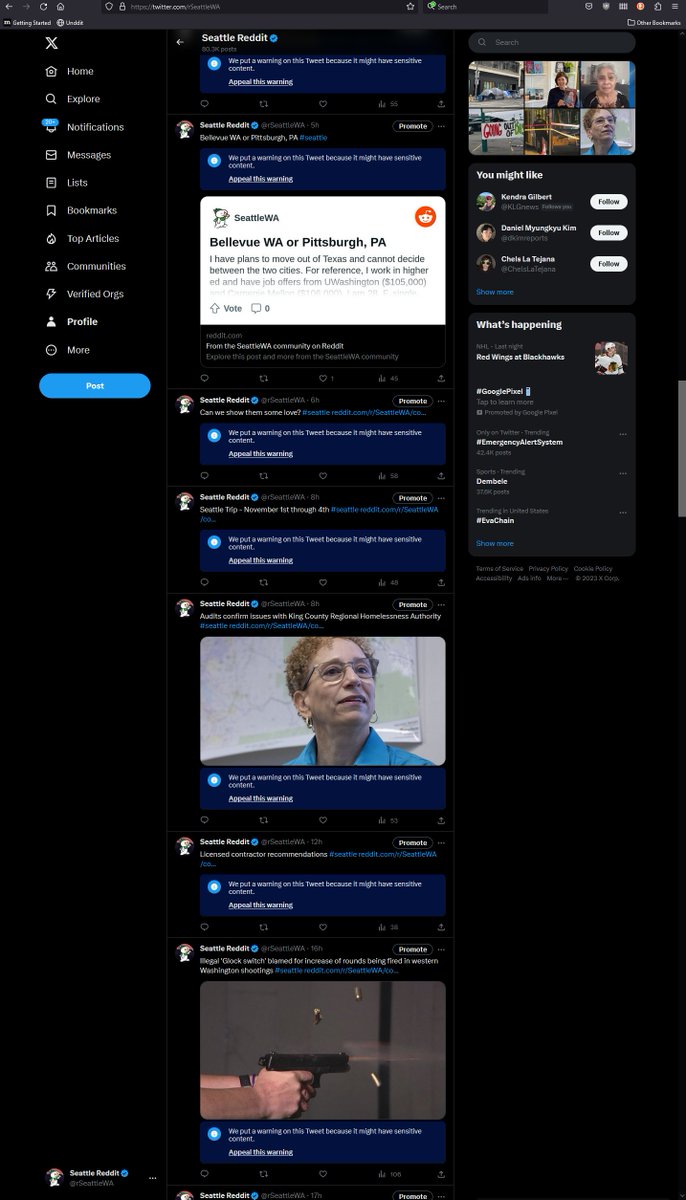 Tired of fighting for community journalism on this platform.  You can post porn and terrorism here all day, but posting street photos?  IT MUST BE SILENCED.

No mention of objectionable content.  Just too influential apparently.

I'll post all the receipts on another site.