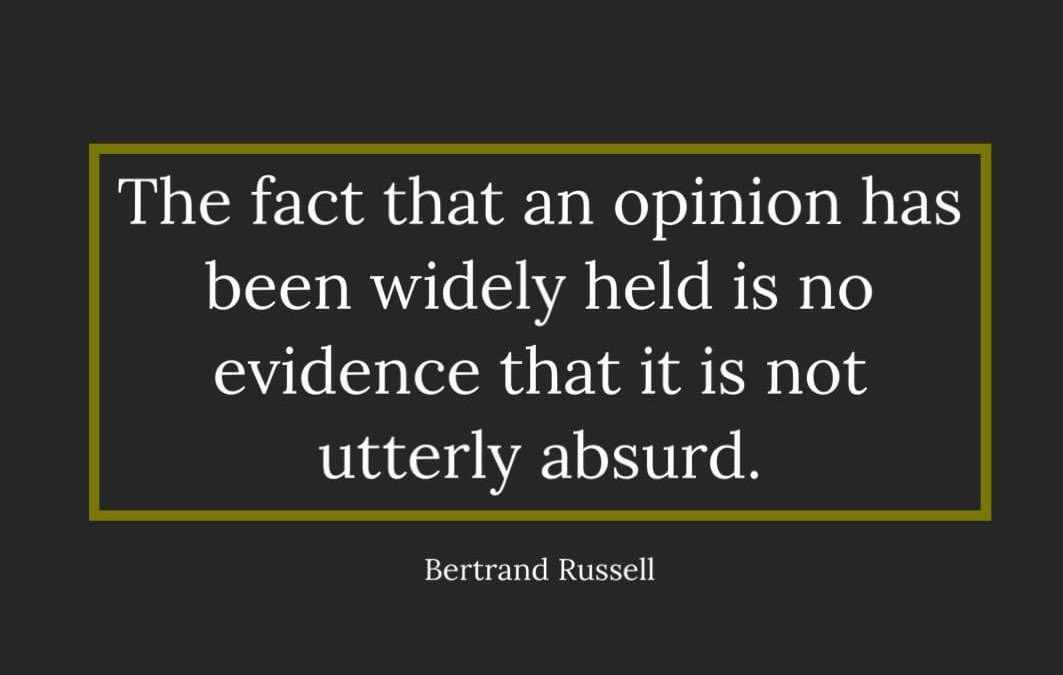 Argument from popularity.