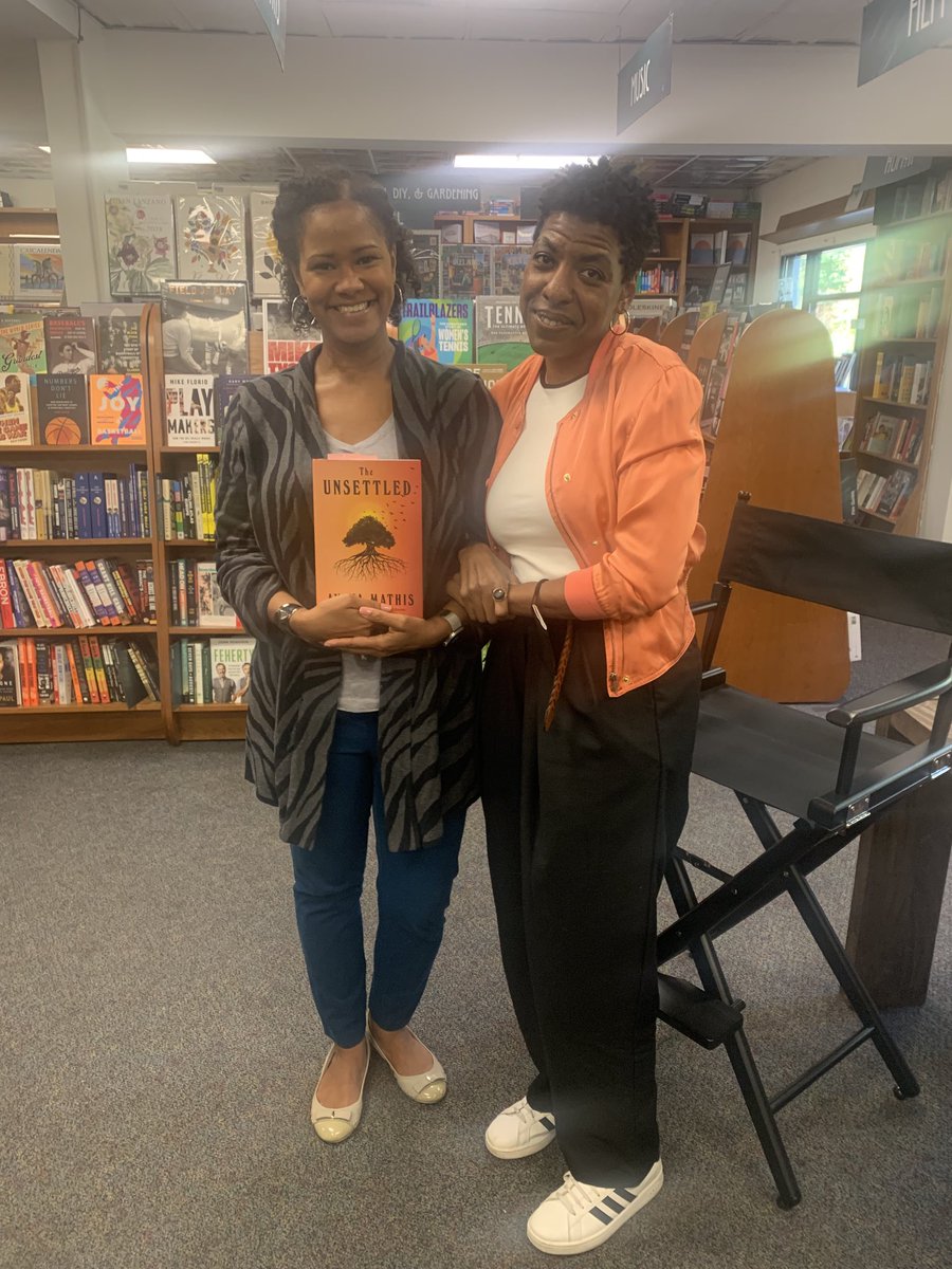What a pleasure to be in conversation with the brilliant Ayana Matthis ⁦@PoliticsProse⁩. Pick up a copy and read The Unsettled!