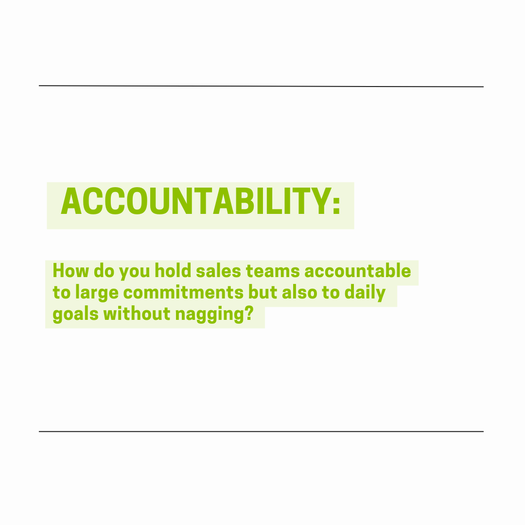 Griffin_Hill's tweet image. Let&apos;s explore some effective ways to keep your team on track without micromanaging them.

Ready to learn more about accountability? 

Register today! 

hubs.la/Q024JHLp0

#GriffinHill #DrScottOBaird #SalesCourse #OnlineLearning #SalesTraining #SalesAccountability