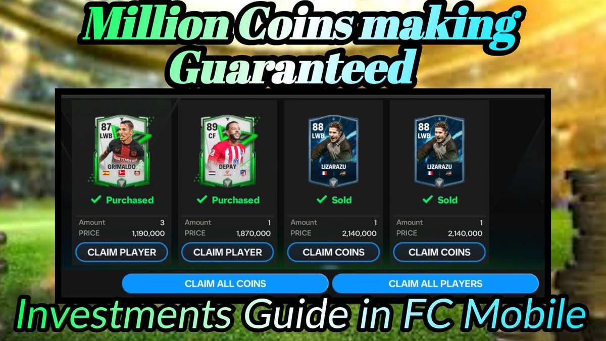 FIFAMobile_RCC's tweet photo. https://t.co/PepCv6lq4v Another Coin making one. @EASFCMOBILE #FCMobile https://t.co/WuDlCOpVvX