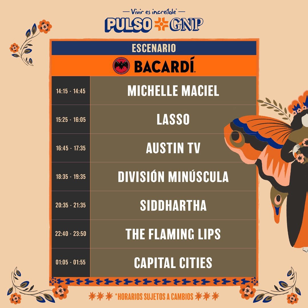 see you tonight in Mexico @ <a href="/PulsoGNP/">Festival Pulso GNP</a> with <a href="/capitalcities/">Capital Cities</a> it’s been too long! 🎉