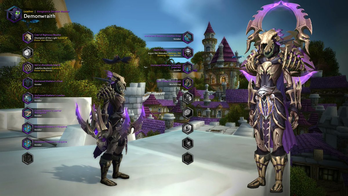 WorldofTransmog's tweet photo. This is another of my Demon Hunters.  I call this mog "The Beast" I hope you all enjoy.

#worldofwarcraft #mog #transmog #transmogrification #tmog #dragonflight #demonhunter https://t.co/k1mvjBVUcW